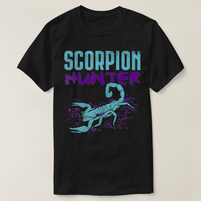 Camiseta Scorpion Hunter (Diseño del anverso)