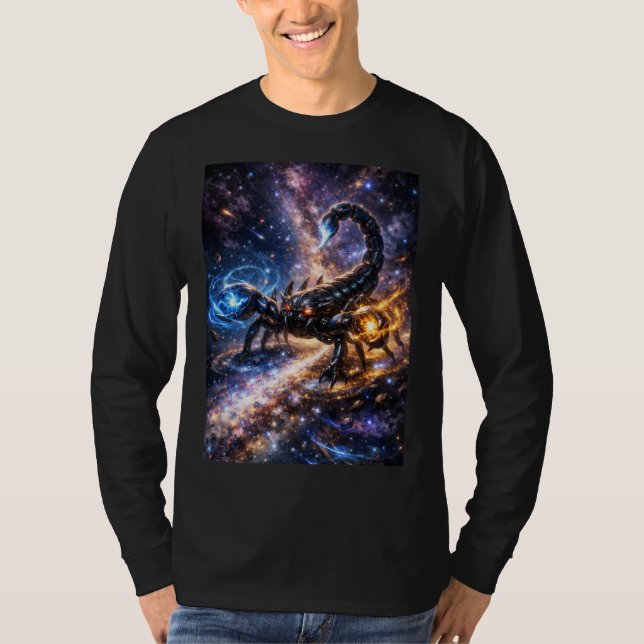 CAMISETA SCORPION OF THE COSMIC ARCANE (Anverso)