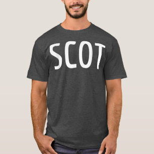 Camiseta SCOT Scotland Two Part Combo Design Scottish Fla