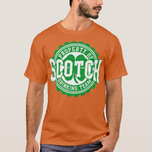 Camiseta Scotch Irish Drinking Team Scottish St Patricks Da