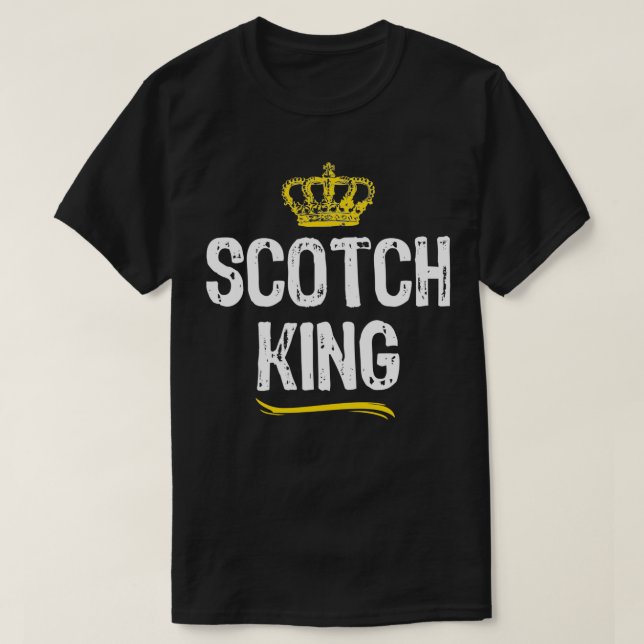 Camiseta Scotch King Men Boys bebe divertido Guay Lover Gif (Diseño del anverso)
