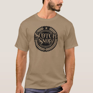 Camiseta Scotch Snob - gracioso borracho de whisky