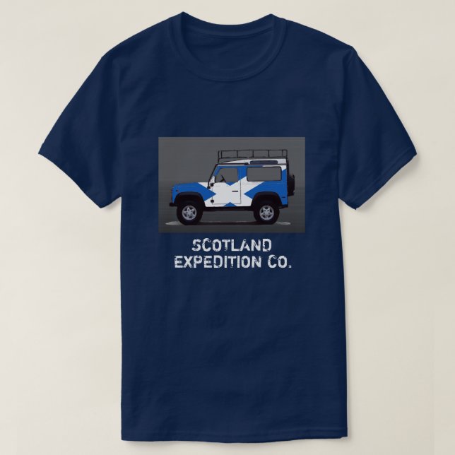 CAMISETA SCOTLAND (Diseño del anverso)