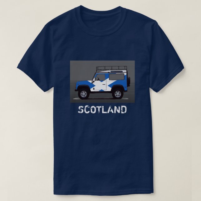 CAMISETA SCOTLAND (Diseño del anverso)