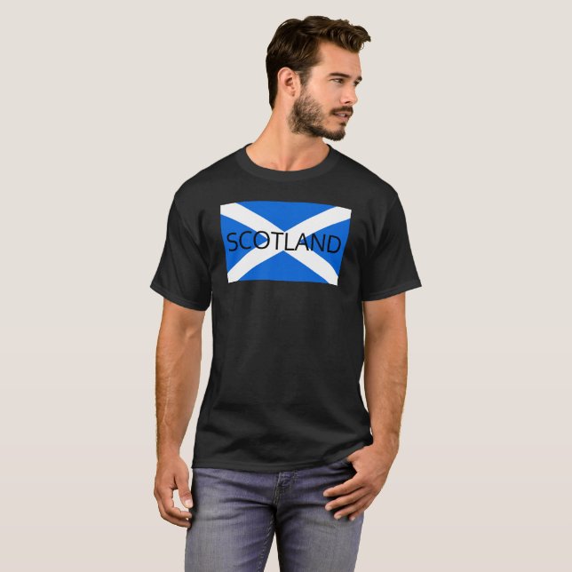 Camiseta Scotland Flag Scotland mcnt (Anverso completo)
