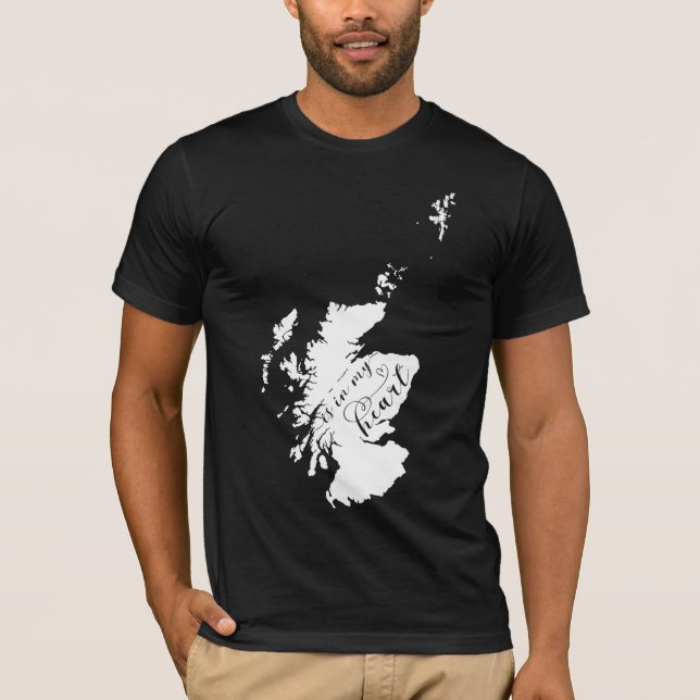 Camiseta Scotland Is In My Heart T-Shirt (Anverso)