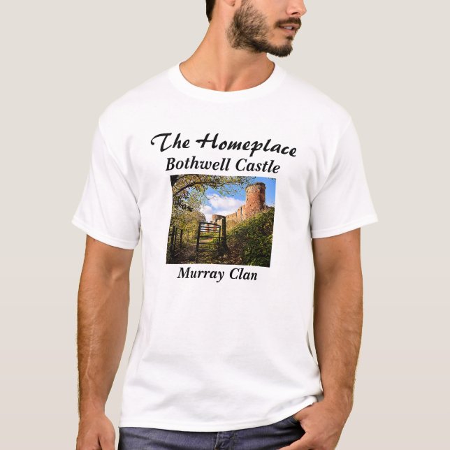 Camiseta Scotland's Bothwell Castle, Murray Clan (Anverso)