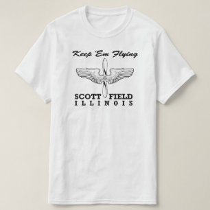 Camiseta Scott Field, Illinois (Base de la Fuerza Aérea), 