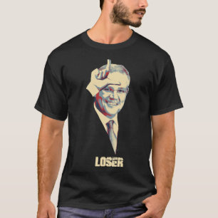 Camiseta Scott Morrison Loser...... ¡es una carrera! T-S cl