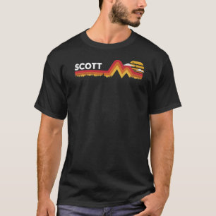 Camiseta Scott Retro Vintage Sunset Scott 80s 90s