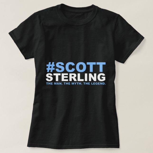 Camiseta Scott Sterling STUDIO C (Diseño del anverso)