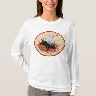 Camiseta Scottie & Westie Hojas Caídas