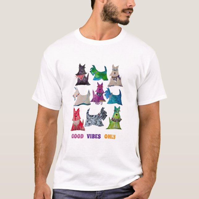 Camiseta Scotties de Buenas Vibraciones (Anverso)