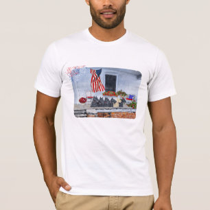 Camiseta Scotties trigueños y negros patrióticos