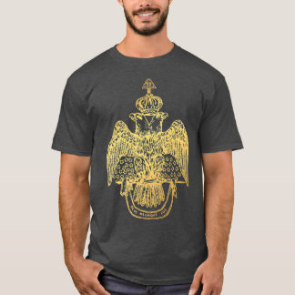 Camiseta Scottish Rite Eagle 33rd Degree Freemason Gifts