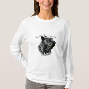 Camiseta Scottish Terrier (blk) Mom 2