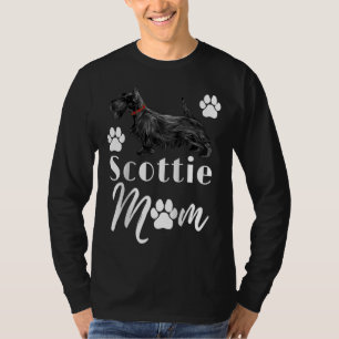 Camiseta Scottish Terrier Scottie Dog Mom