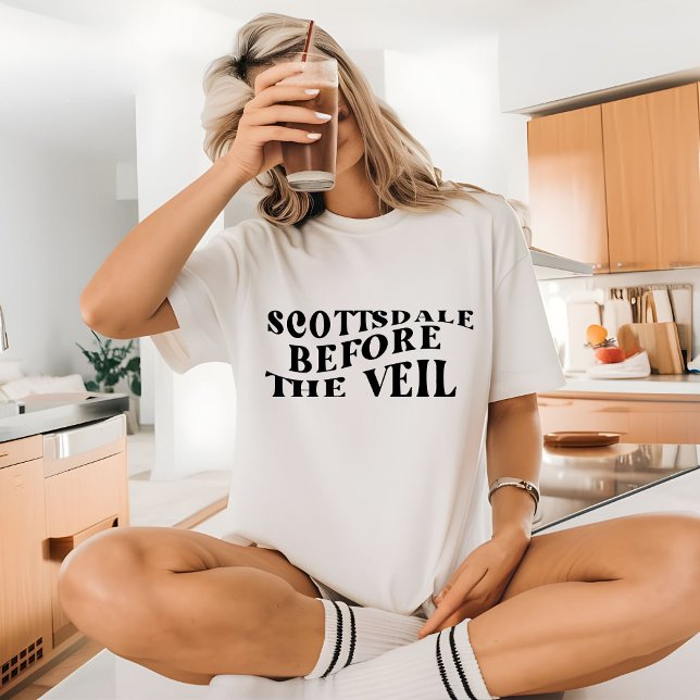 Camiseta Scottsdale antes de la fiesta de soltera con velo (Subido por el creador)
