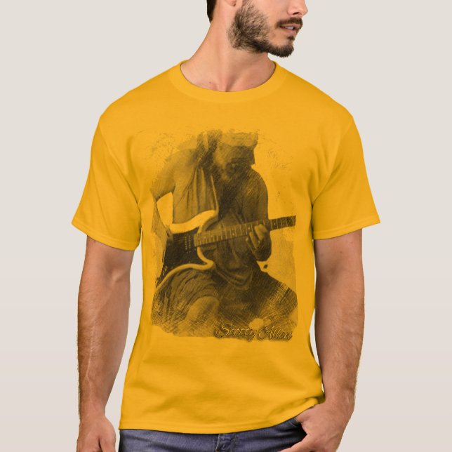 Camiseta Scotty Allen Guitar T-Shirt (Anverso)
