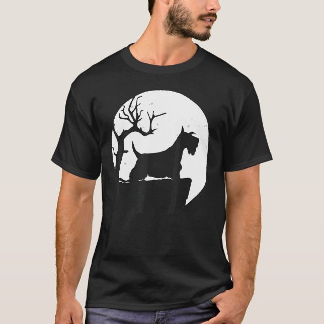Camiseta Scotty Dog Aberdeen Terrier Retro (Anverso)
