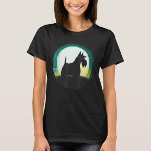Camiseta Scotty Dog Aberdeen Terrier Retro