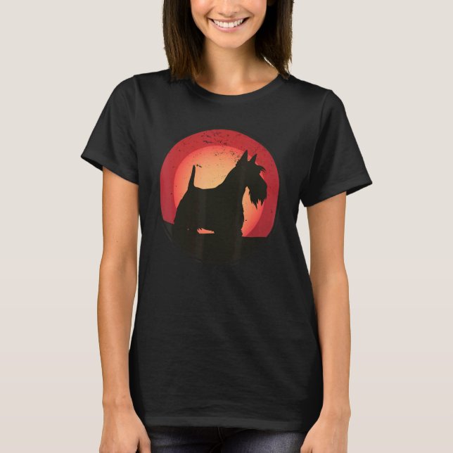 Camiseta Scotty Dog Aberdeen Terrier Retro 38 (Anverso)