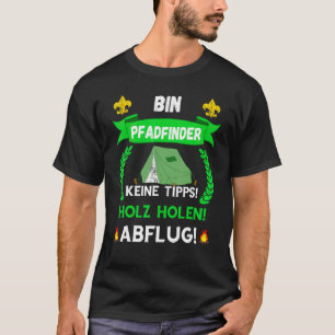 Camiseta Scout Camper Camping Tent Scout Dice