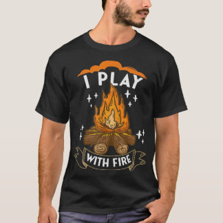 Camiseta Scout Camping Campfire al aire libre Senderismo Mo