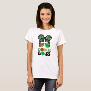 Camiseta Scout Cookie Boss Chicas Kidlife Messy Bun Sunglas