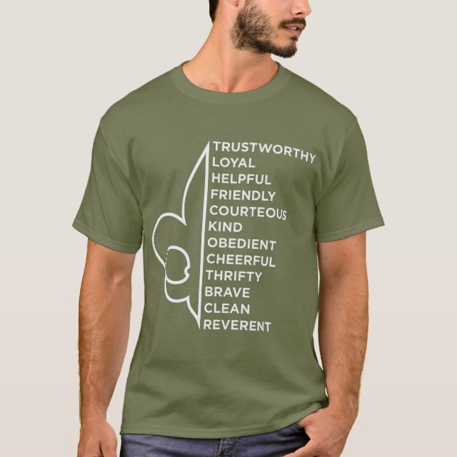 Camiseta Scout Law Scouting (Anverso)