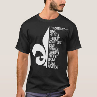 Camiseta Scout Law Scouting Trats Funny Boy Summer Vacatio