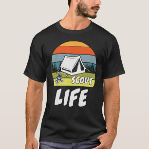 Camiseta Scout Life es golosinas de fuego de camping Travel