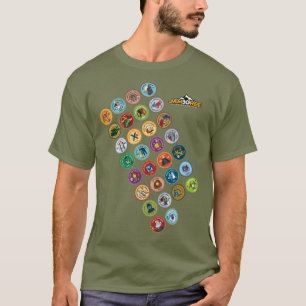 Camiseta Scout Merit Badge Sash