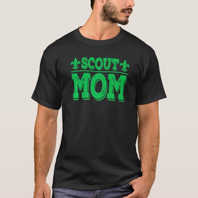 Camiseta Scout Mom Scouting (Anverso)