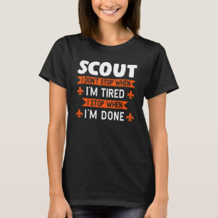 Camiseta Scout No Me Detesto Cuando Estoy Cansado De Esculp