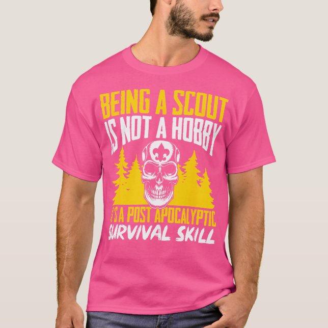 Camiseta Scout Outdoor Camping Funny Scouts (Anverso)