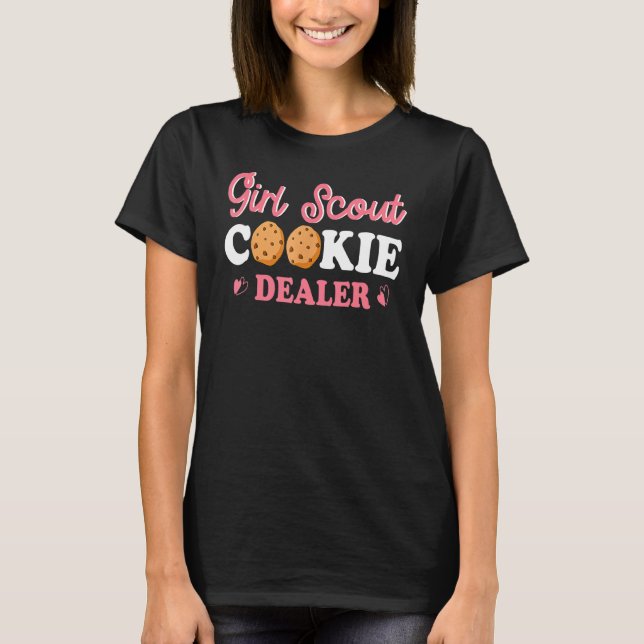Camiseta Scout Para Chicas Cookie Dealer Bakery Bakes Cooki (Anverso)