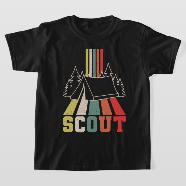 Camiseta Scout Retro Tent (Distribución)
