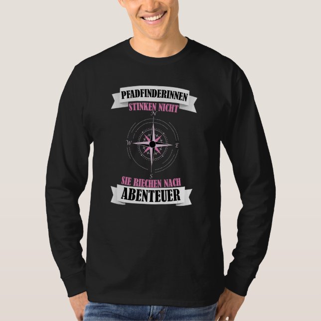 Camiseta Scout Scout Chiste Tent Saying (Anverso)
