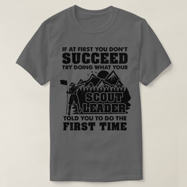 Camiseta Scout Scout Leader 1 (Diseño del anverso)