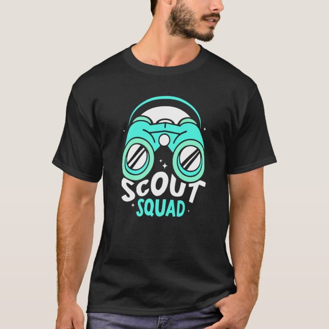 Camiseta Scout Squad Scouts Senderismo Scouting (Anverso)