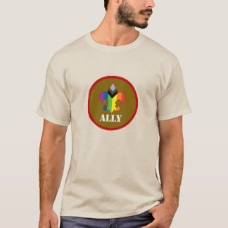 Camiseta Scouting Ally Progress Pride Fleur-de-Lis