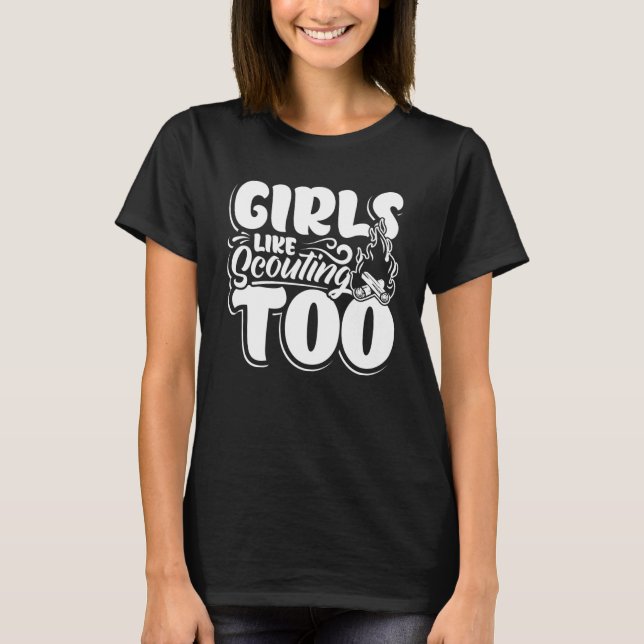 Camiseta Scouting Apparthout Naturaleza Scout al aire libre (Anverso)