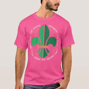 Camiseta Scouting Law Scout Creed Survival Nature Camping