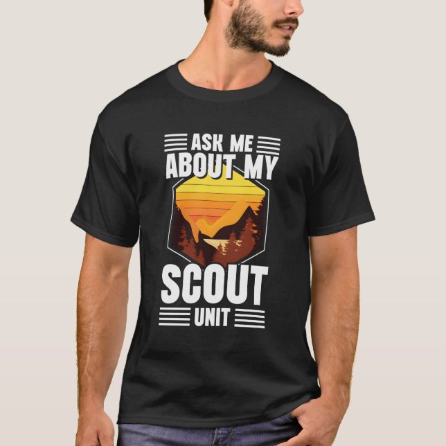 Camiseta Scouting Law Scout Leader Y Scouting Dad Scout C (Anverso)