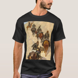Camiseta Scouts Subiendo Una Montaña Frederic Remington