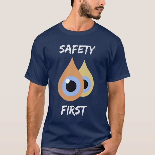 Camiseta SCP 131 Seguridad de las vainas oculares primero (Anverso)