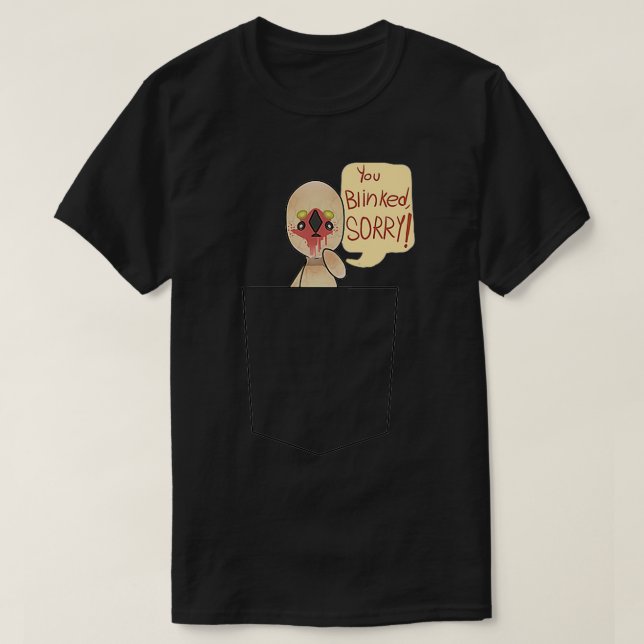 Camiseta SCP 173 Cacahuete La Violación De Contención De La (Diseño del anverso)