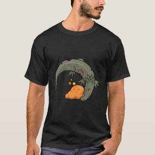 Camiseta Scp-999 Scp-682 Tickle Monster Difícil De Destruir