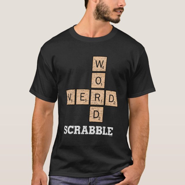 Camiseta Scrabble Scrabble Word Nerd (Anverso)
